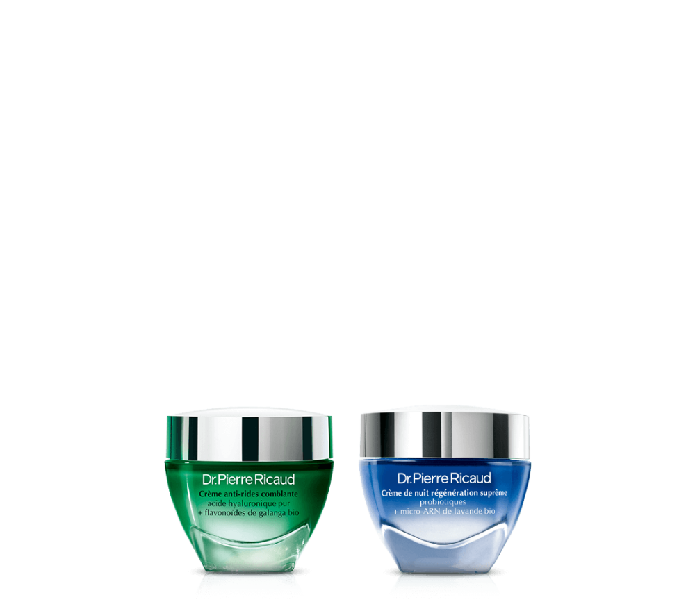 Duo crèmes jour & nuit anti-rides et régénération 