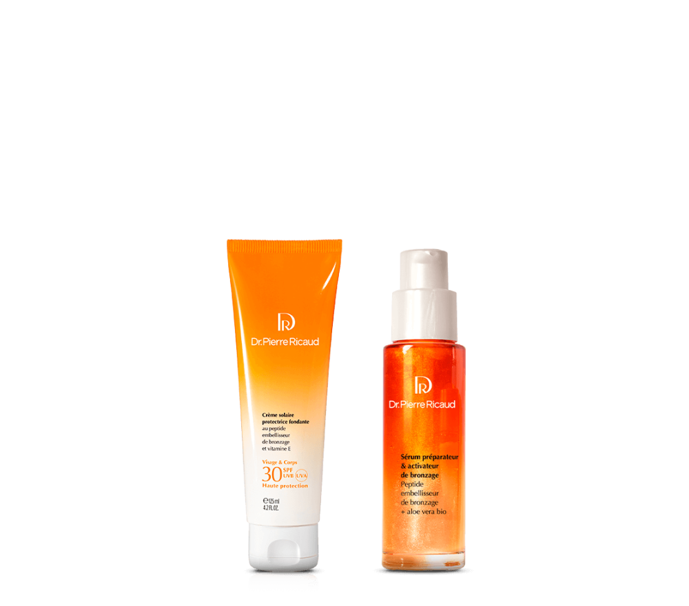 Duo crème solaire SPF30 & sérum pré-bronzage 