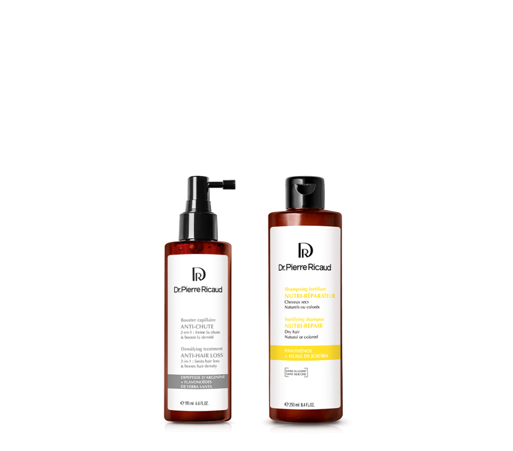 Duo soins anti-chute et nutrition cheveux