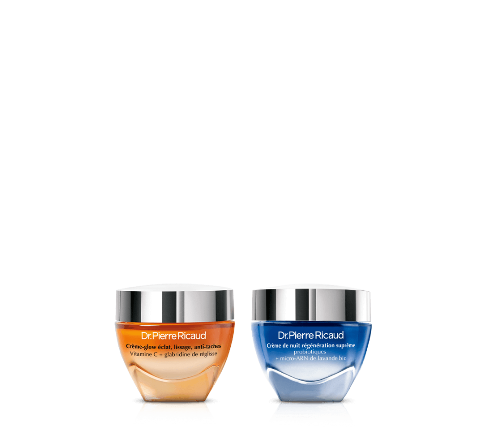 Duo crèmes jour & nuit éclat anti-âge et régénération