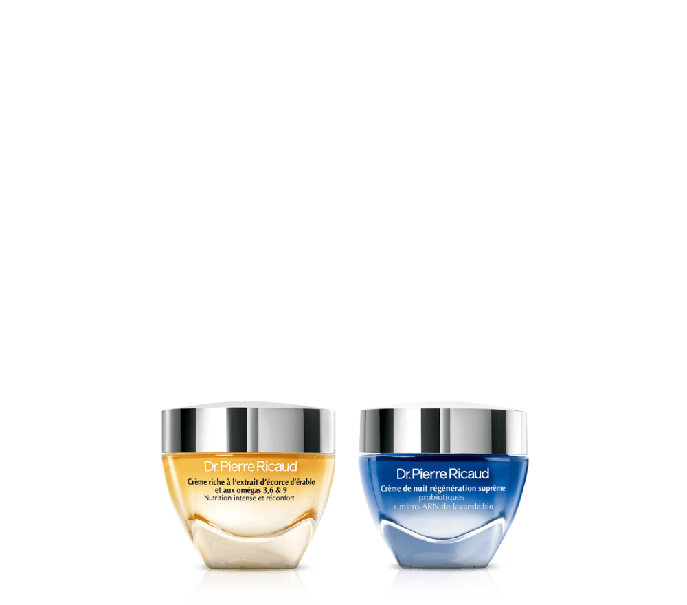 Duo crèmes jour & nuit confort et régénération
