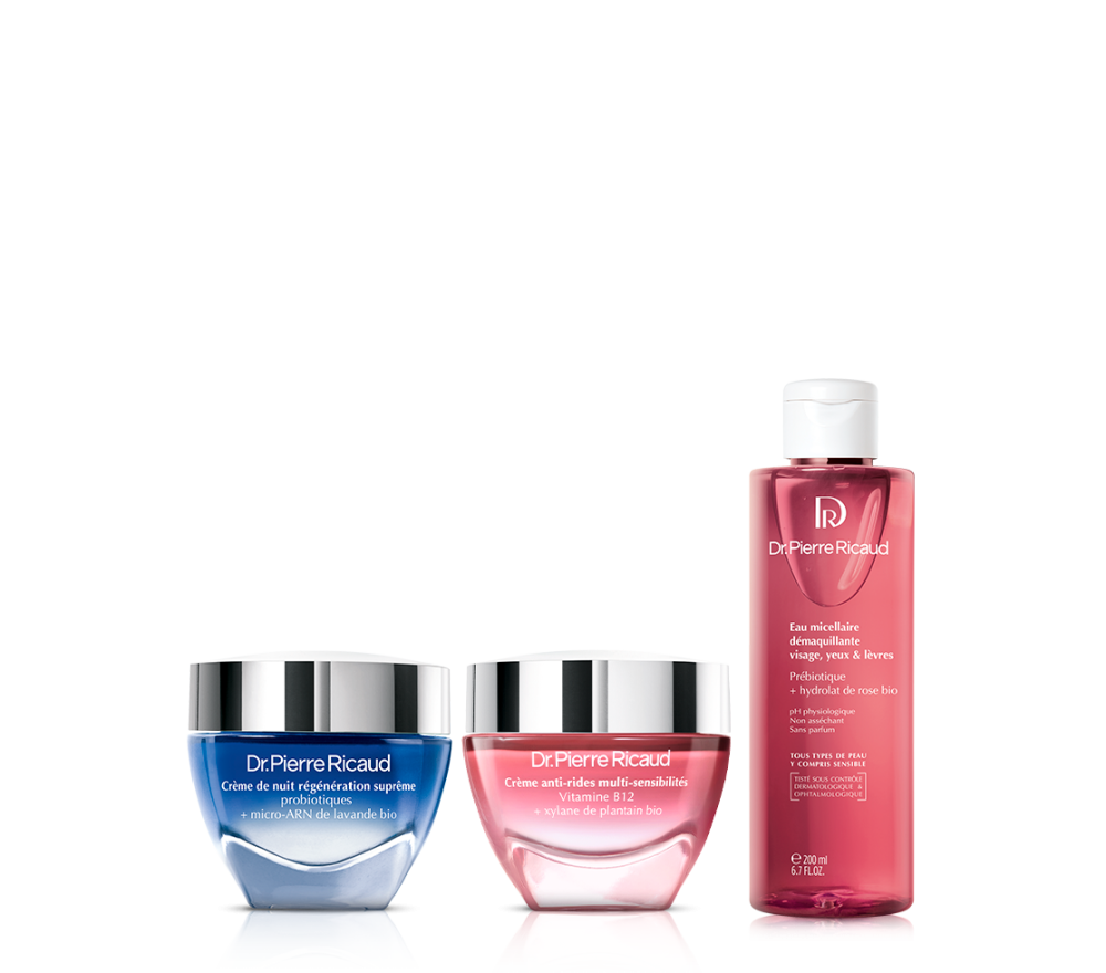Trio jour & nuit peau sensibles 