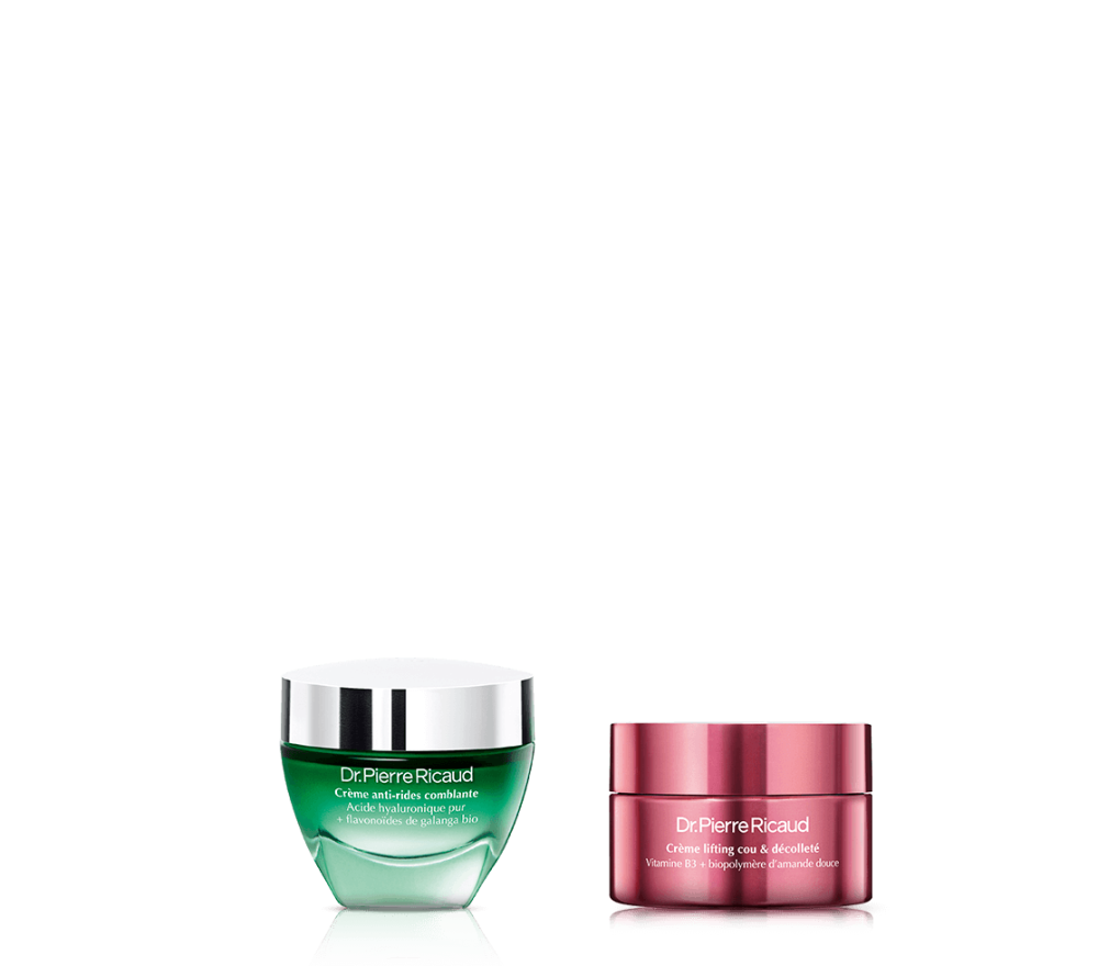 Duo crèmes anti-rides visage & cou 