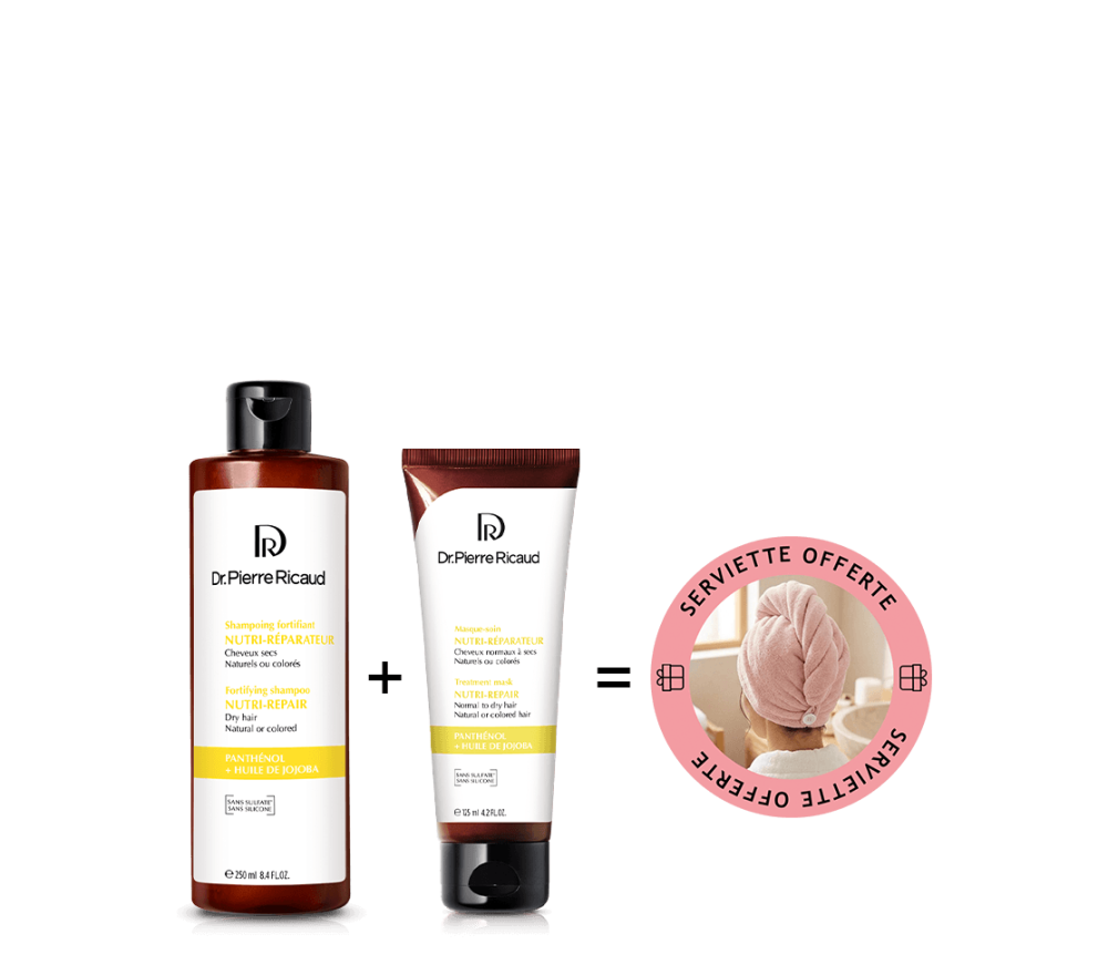 Duo soin nutrition + serviette cheveux offerte