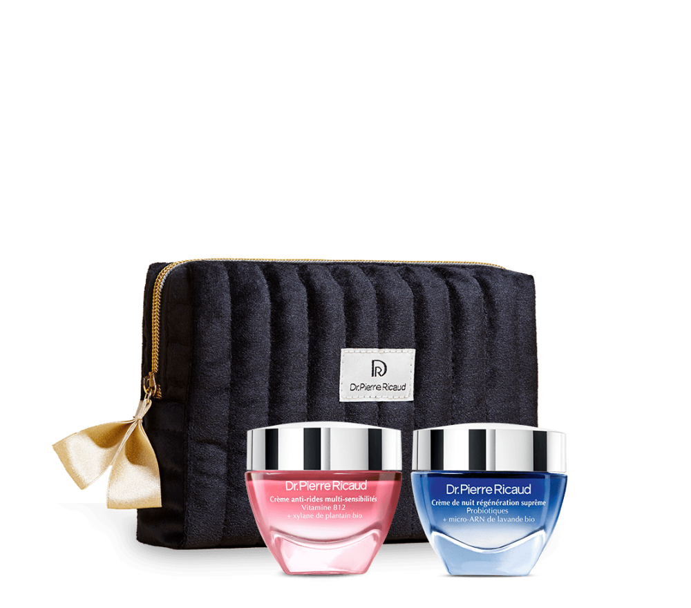 Coffret jour & nuit, anti-rides et peau sensible